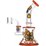 Honey Bee Hourglass Dab Rig